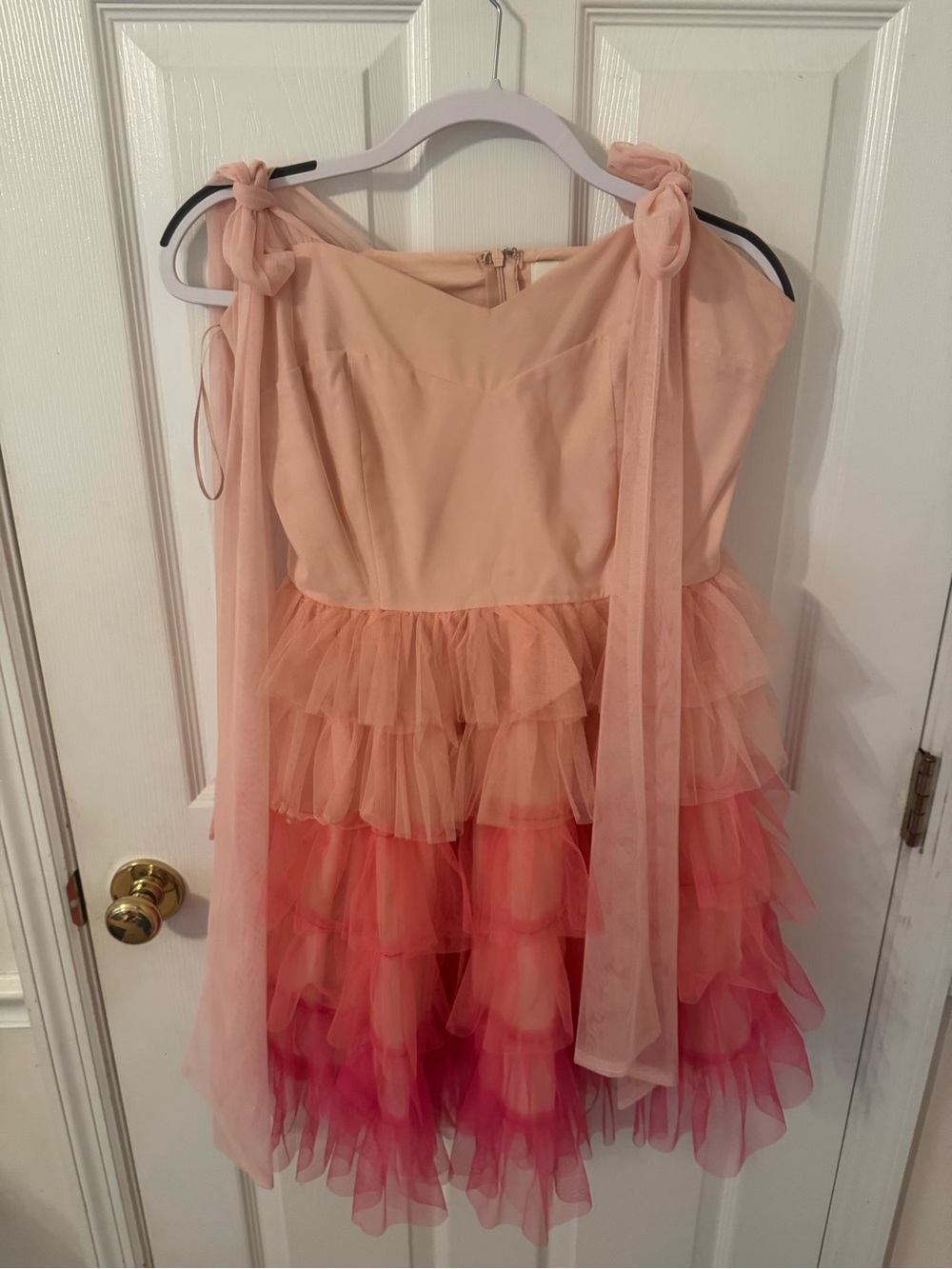 Aura Blush Pink Tulle Dress - Feminine Party Style